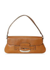 LEATHER FLAP BAG 