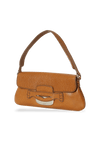 LEATHER FLAP BAG 