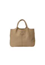 LEATHER HANDLE BAG