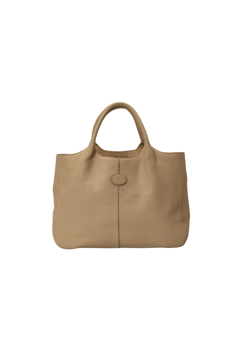 LEATHER HANDLE BAG