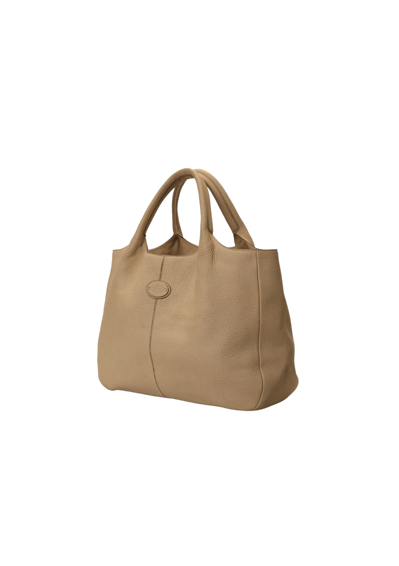 LEATHER HANDLE BAG