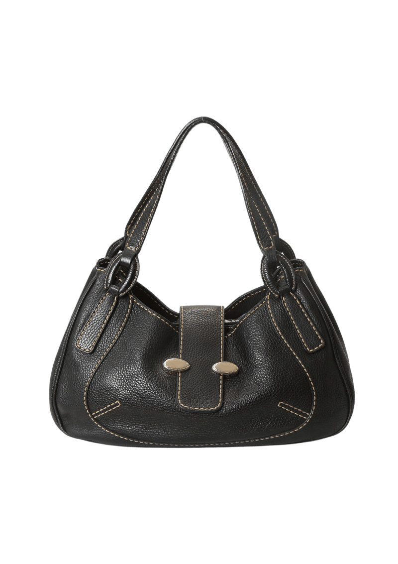 LEATHER SHOULDER BAG