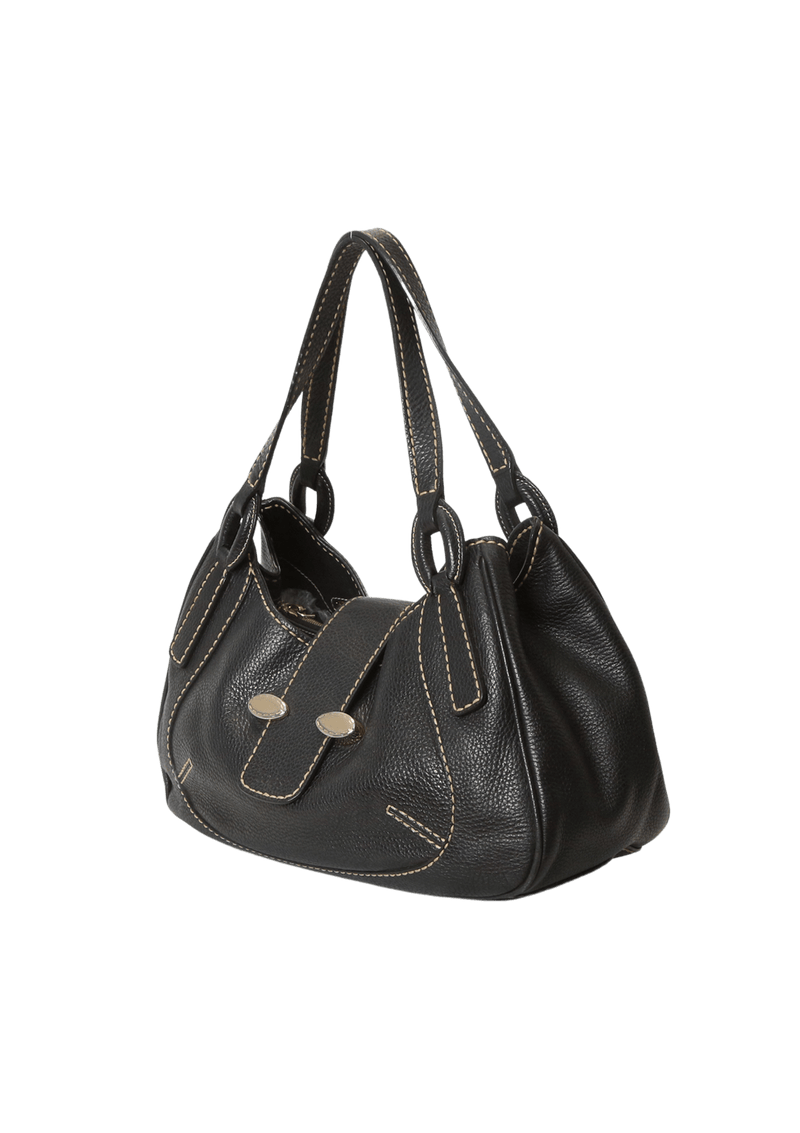 LEATHER SHOULDER BAG