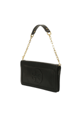 CHAIN LEATHER FLAP BAG