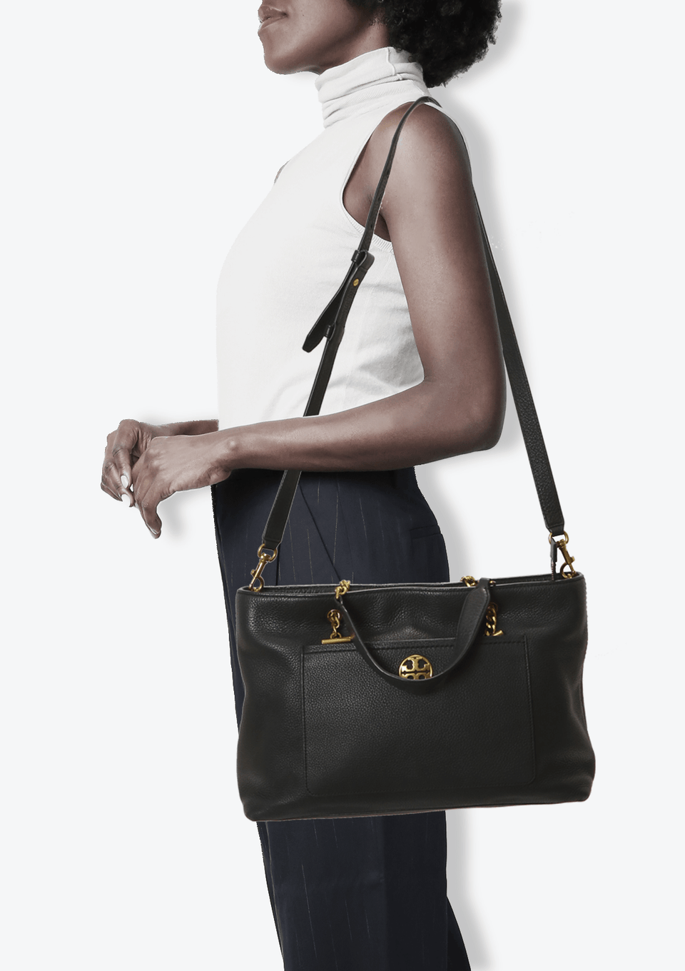 CHEALSEA LEATHER TOTE