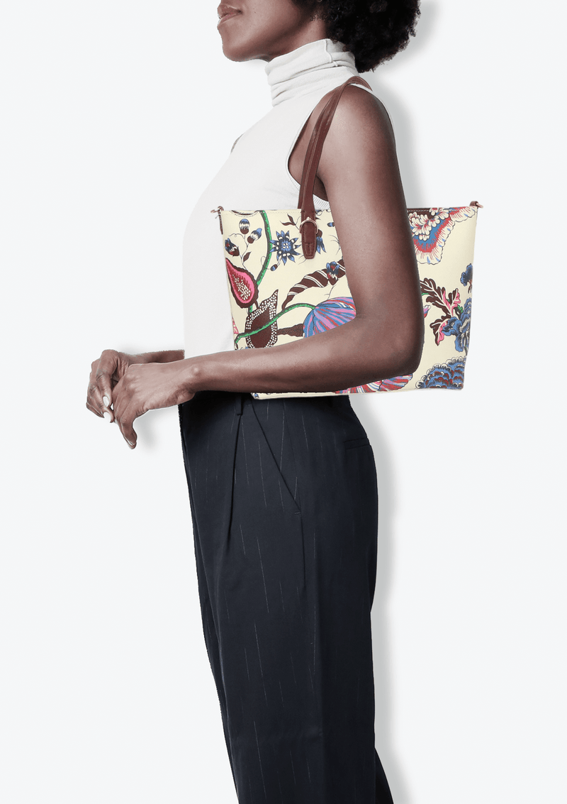 FLORAL TOTE