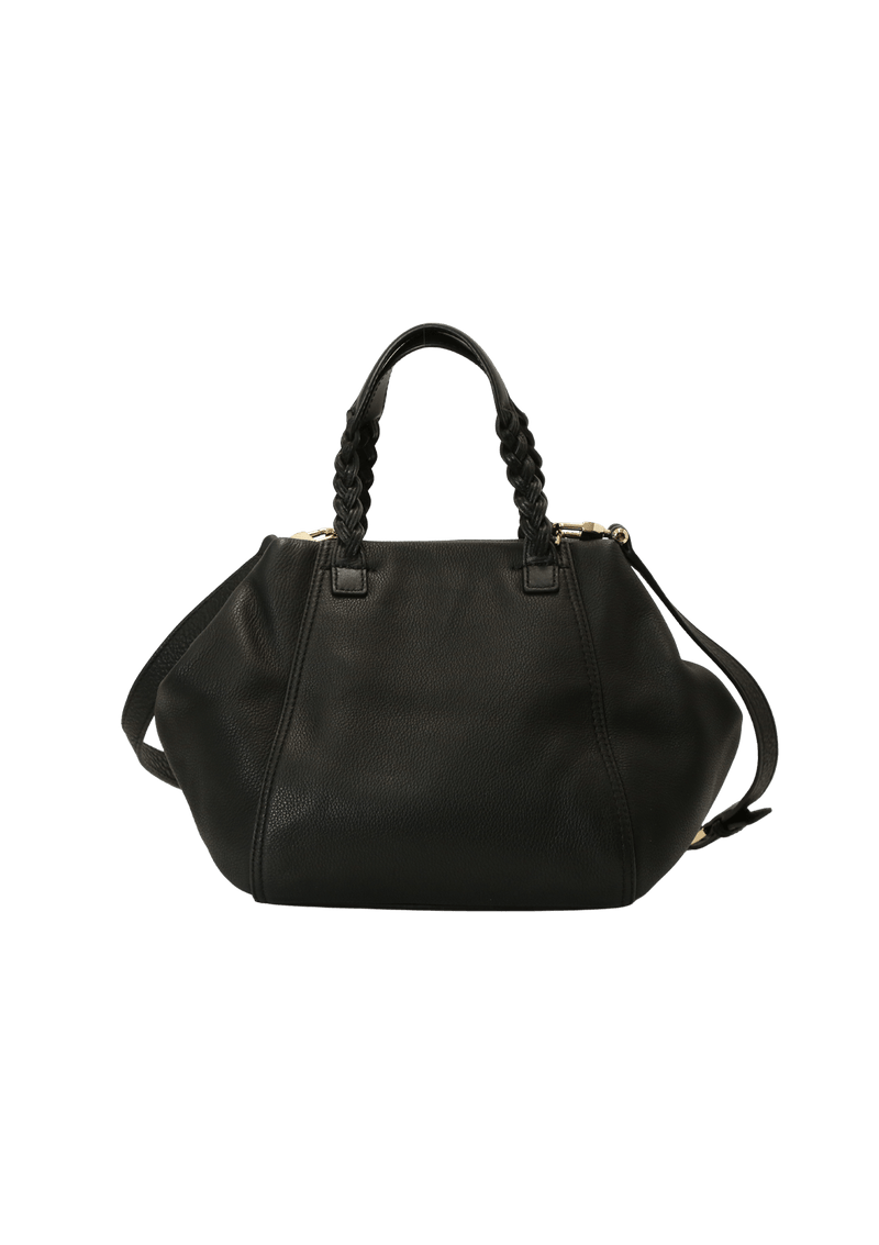 Bolsa Tory Burch Half Moon Satchel Bag Preta Original Gringa