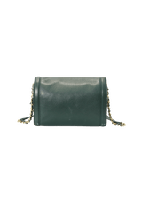 LEATHER CHAIN-LINK BAG