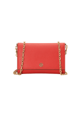 LEATHER CHAIN LINK BAG