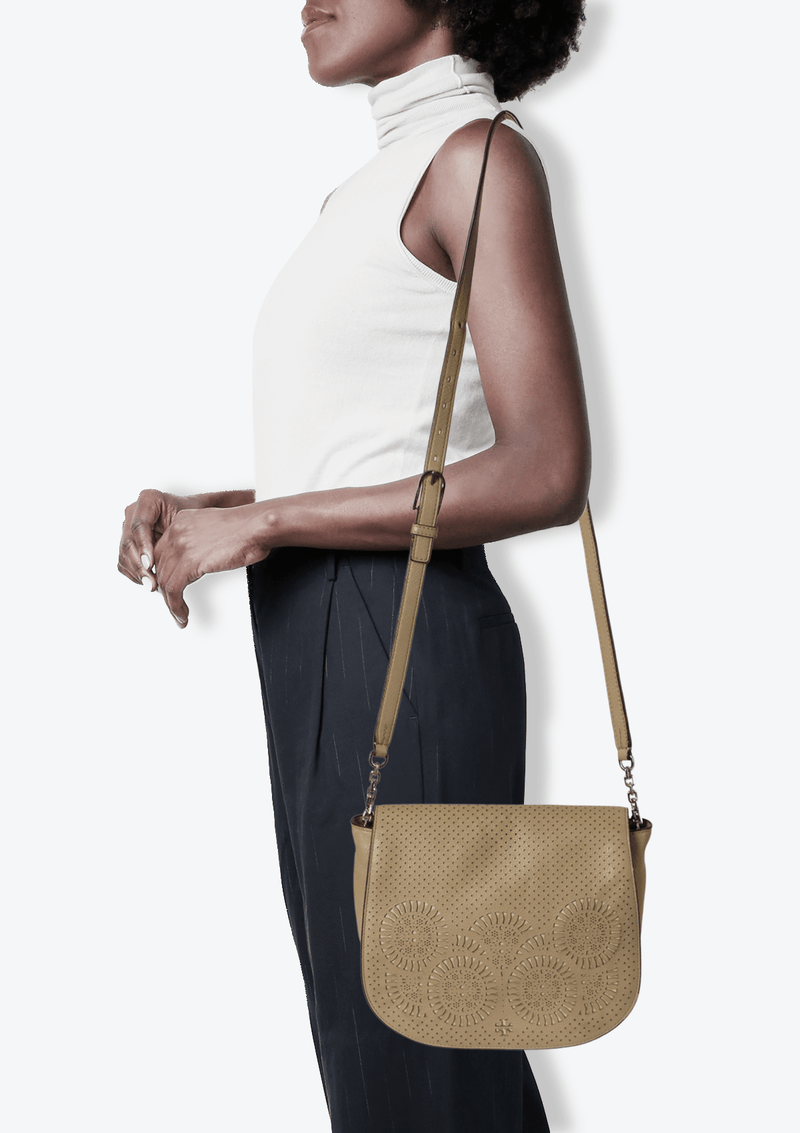 LEATHER CROSSBODY BAG