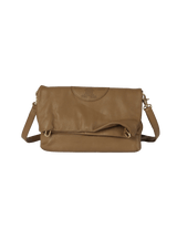 LEATHER FLAP BAG