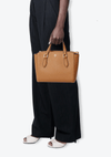 LEATHER HANDLE BAG