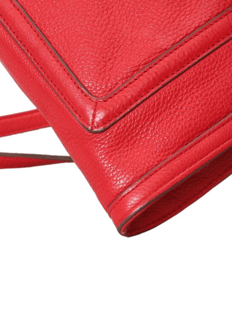 LEATHER MESSENGER BAG