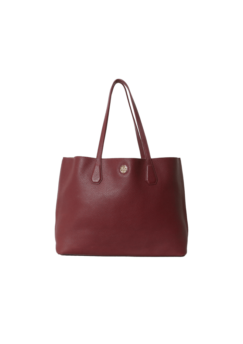 LEATHER PERRY TOTE BAG