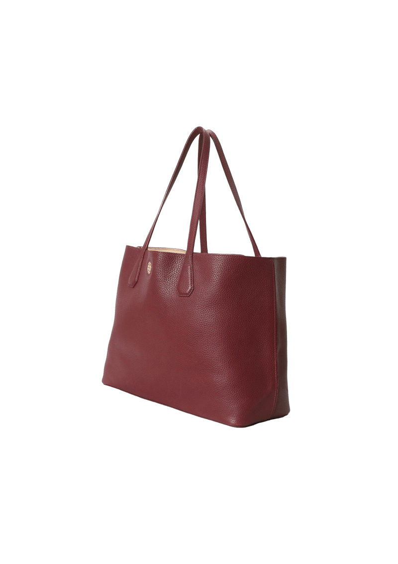 LEATHER PERRY TOTE BAG