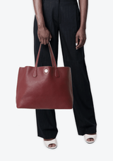 LEATHER PERRY TOTE BAG