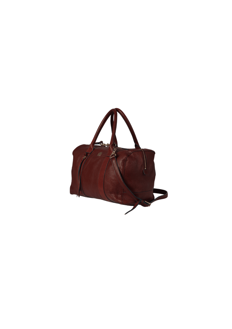 LEATHER SATCHEL BAG