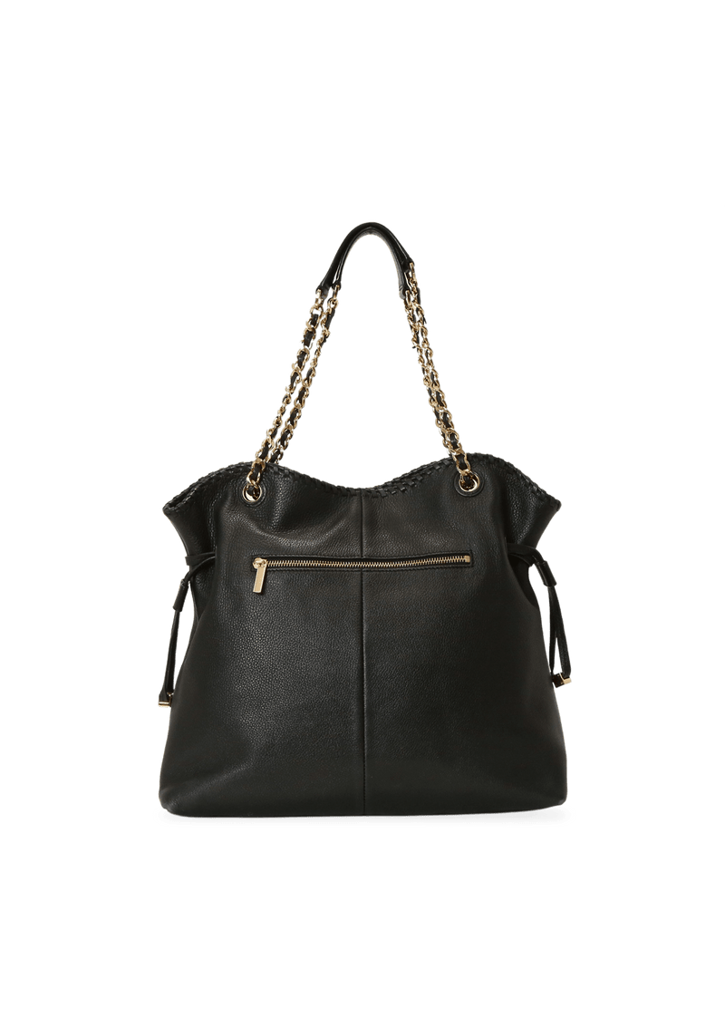 LEATHER SHOULDER BAG