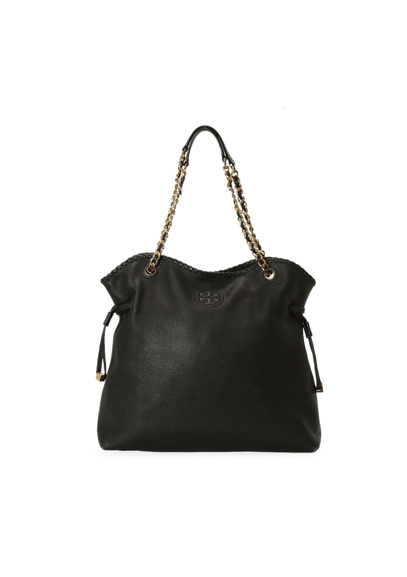 LEATHER SHOULDER BAG