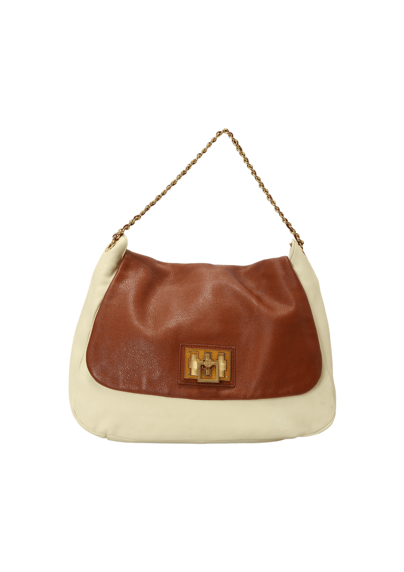 LEATHER SHOULDER BAG