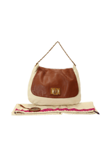 LEATHER SHOULDER BAG