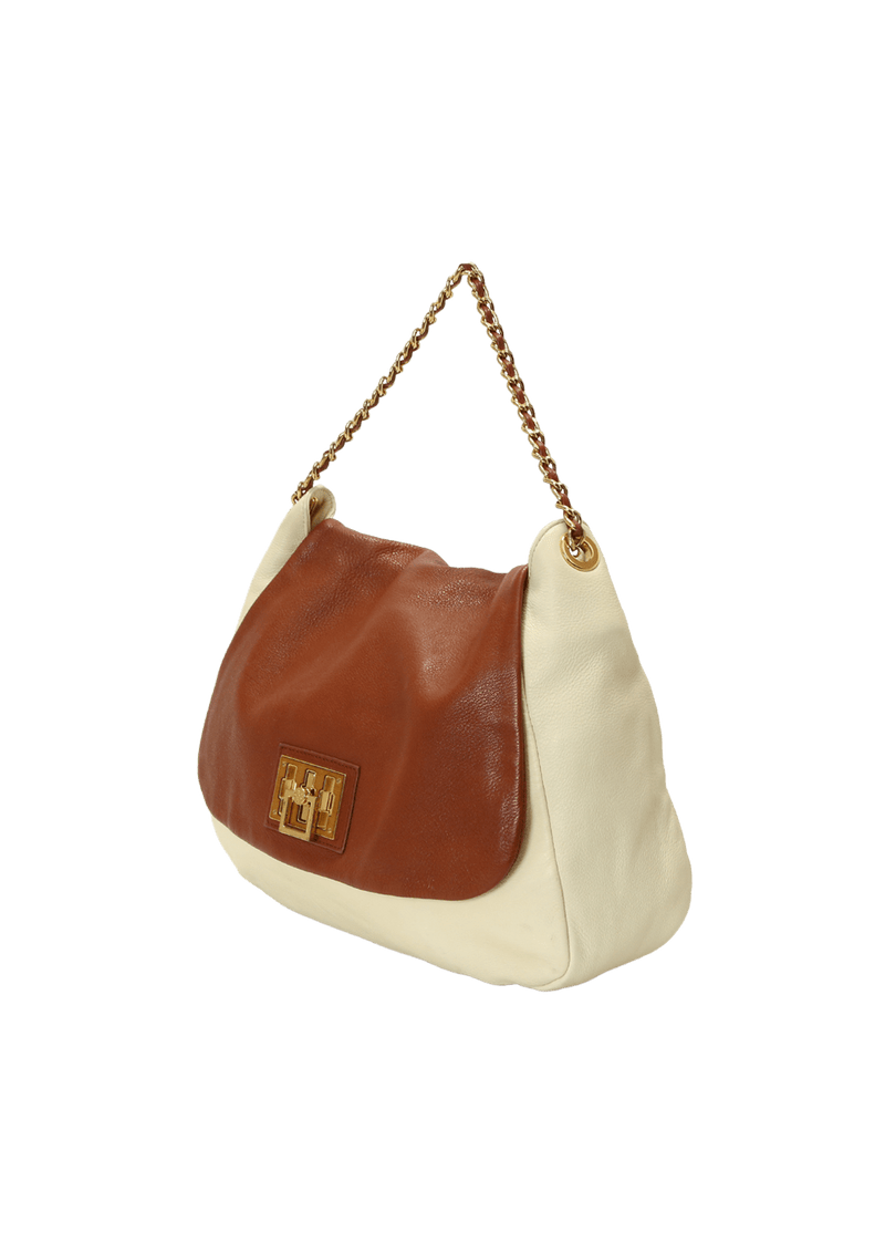 LEATHER SHOULDER BAG