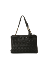LOGO LEATHER BAG