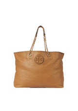 MARION LEATHER TOTE BAG