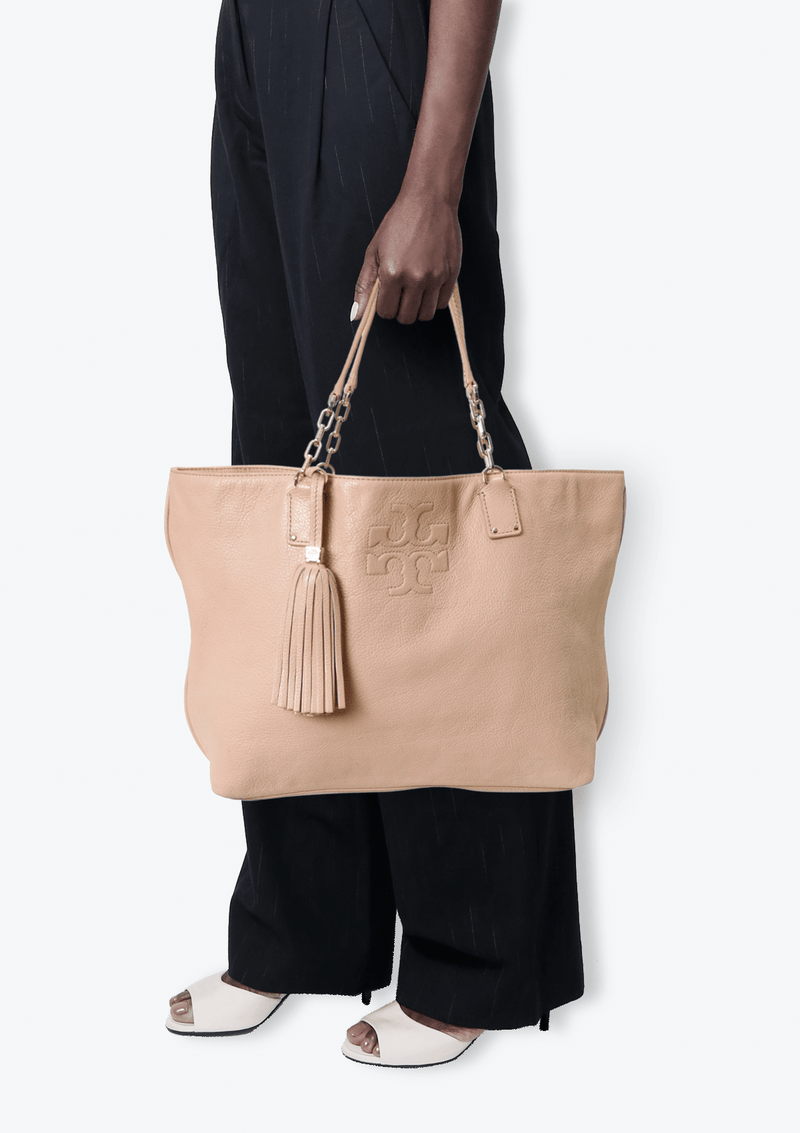 MERCER LEATHER TOTE