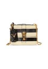 IVORY STRIPED B-ROCKSTUD