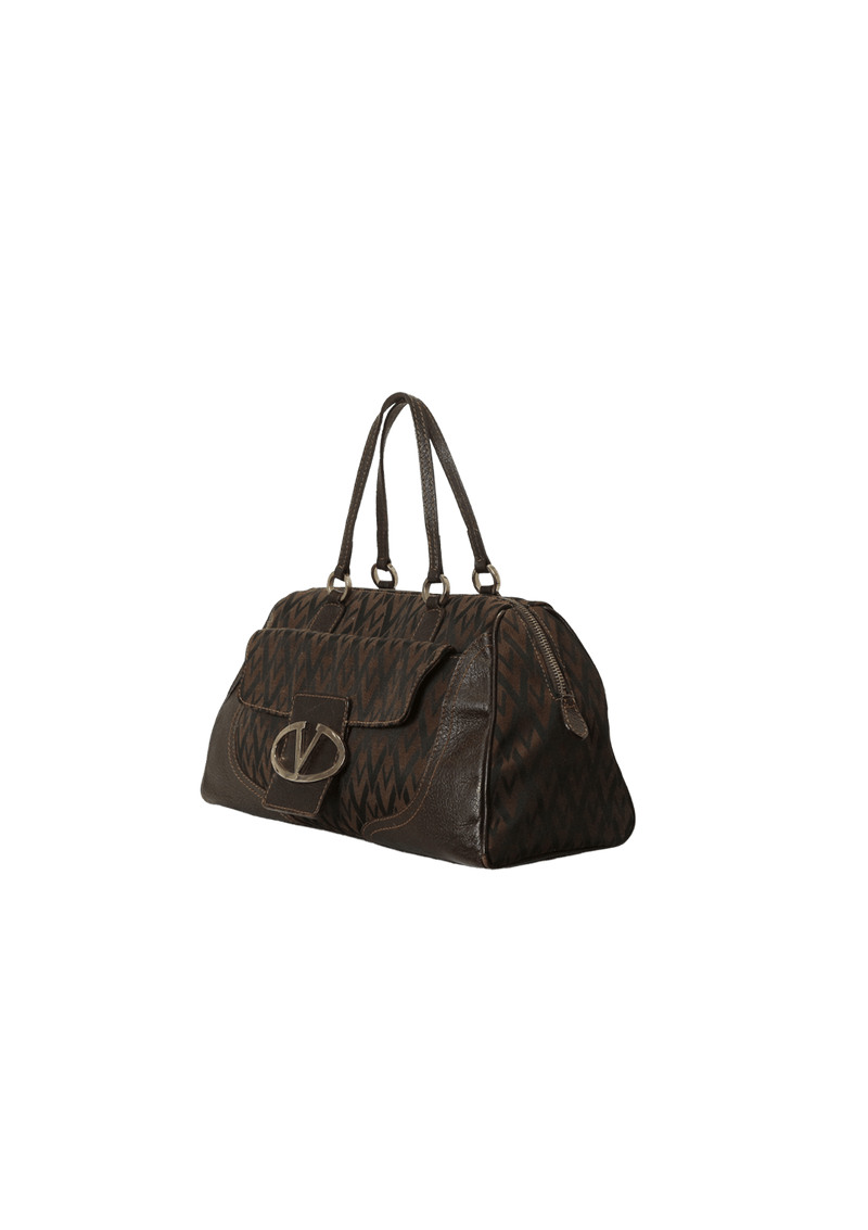 LEATHER HANDLE BAG