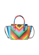LIMITED EDITION 1973 MINI ROCKSTUD TOTE MULTICOLOR