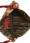 LIZARD-TRIMMED PONYHAIR BAG