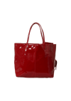 PATENT LEATHER BOW BAG