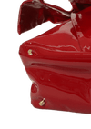 PATENT LEATHER BOW BAG