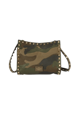 ROCKSTUD CAMOUFLAGE BAG