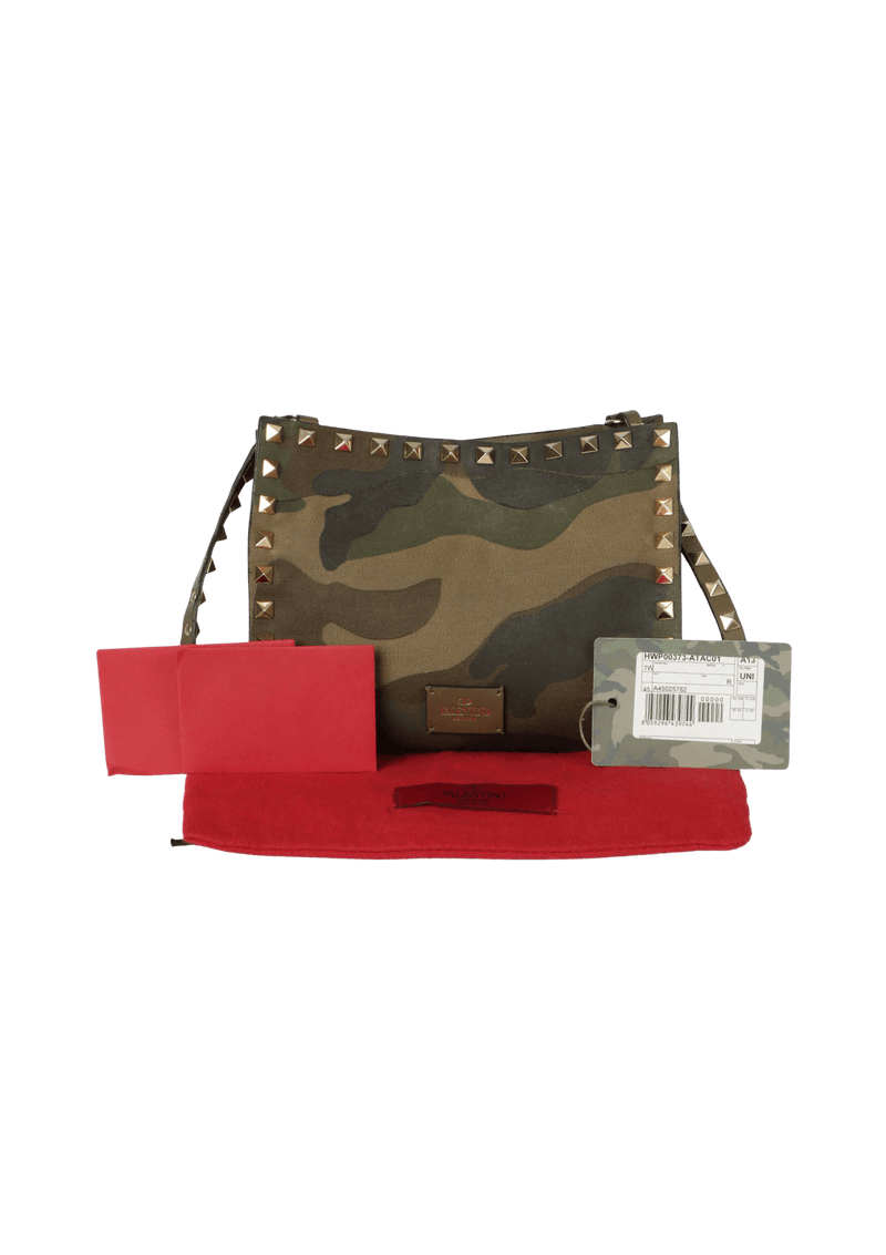 ROCKSTUD CAMOUFLAGE BAG