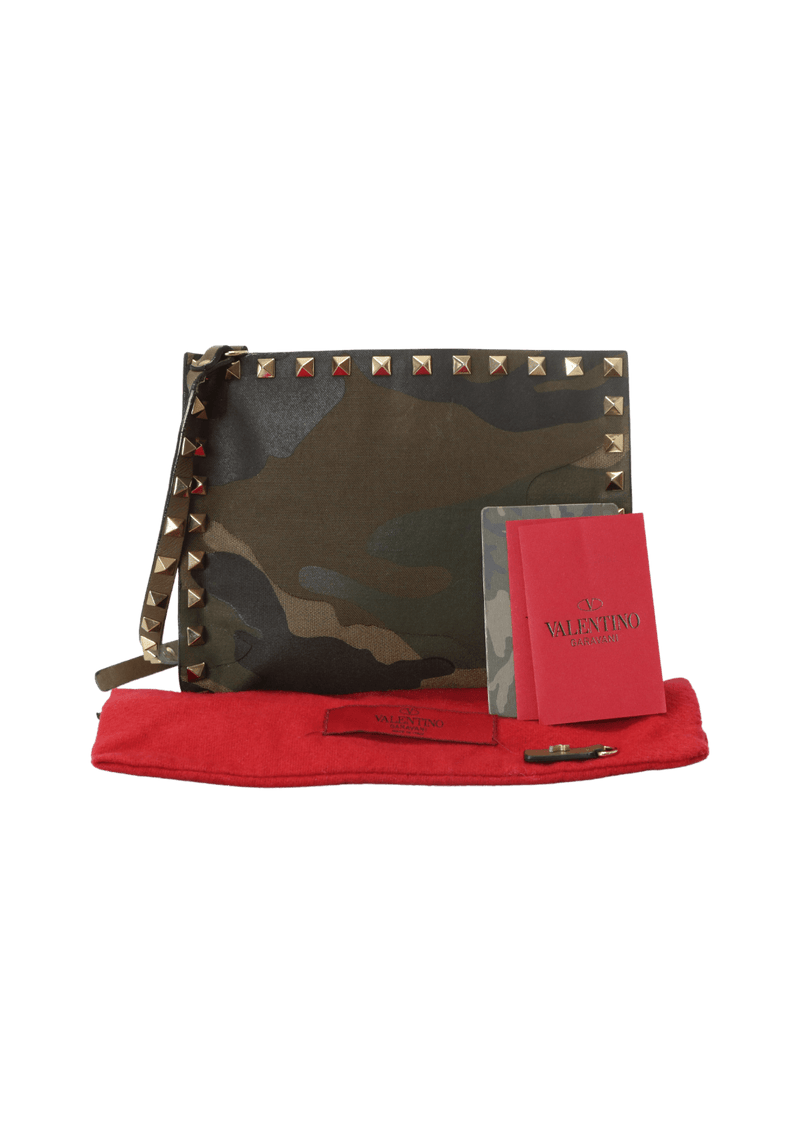 ROCKSTUD CAMOUFLAGE BAG