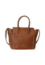 ROCKSTUD DOUBLE HANDLE BAG