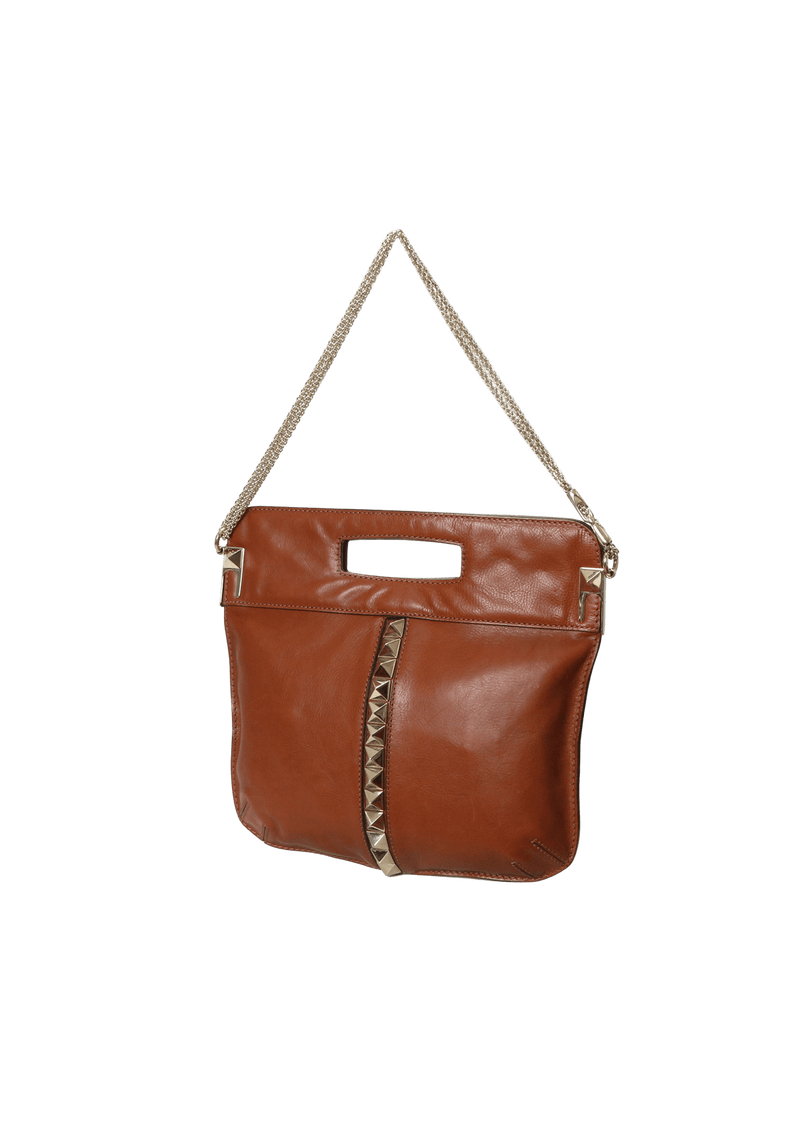 ROCKSTUD FOLD OVER BAG