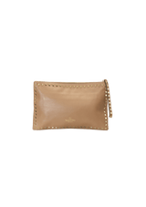 ROCKSTUD LEATHER POUCH