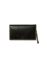 ROCKSTUD WRISTLET CLUTCH