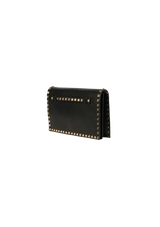 ROCKSTUD WRISTLET CLUTCH