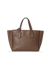 BRAIDED LEATHER TOTE