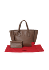 BRAIDED LEATHER TOTE