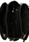 PATENT LEATHER SATCHEL BAG