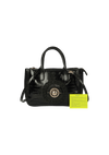 PATENT LEATHER SATCHEL BAG