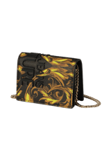 LEATHER CHAIN-LINK BAG