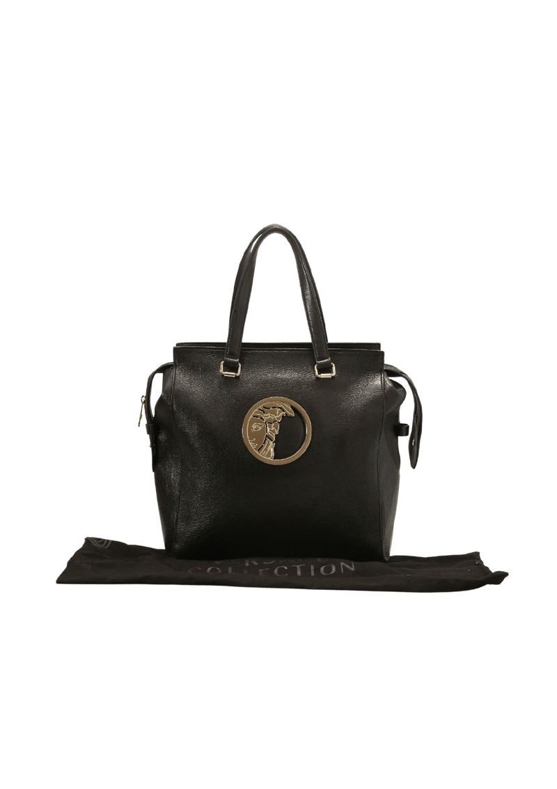 LEATHER MEDUSA BAG