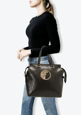 LEATHER MEDUSA BAG